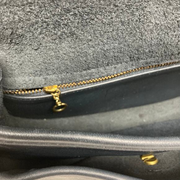 COACH Prairie Bag #9954 Blue Leather Flap Turnlock Vintage 90s Crossbody Bag - Picture 11 of 16